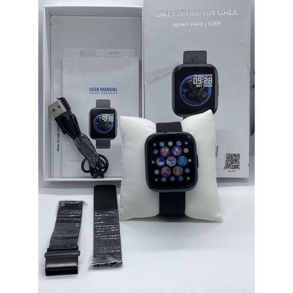 Smart Bracelet Unisex Silicone GPS Sleep Fitness Tracker Health Smart Watch UB58 - Picture 1 of 12